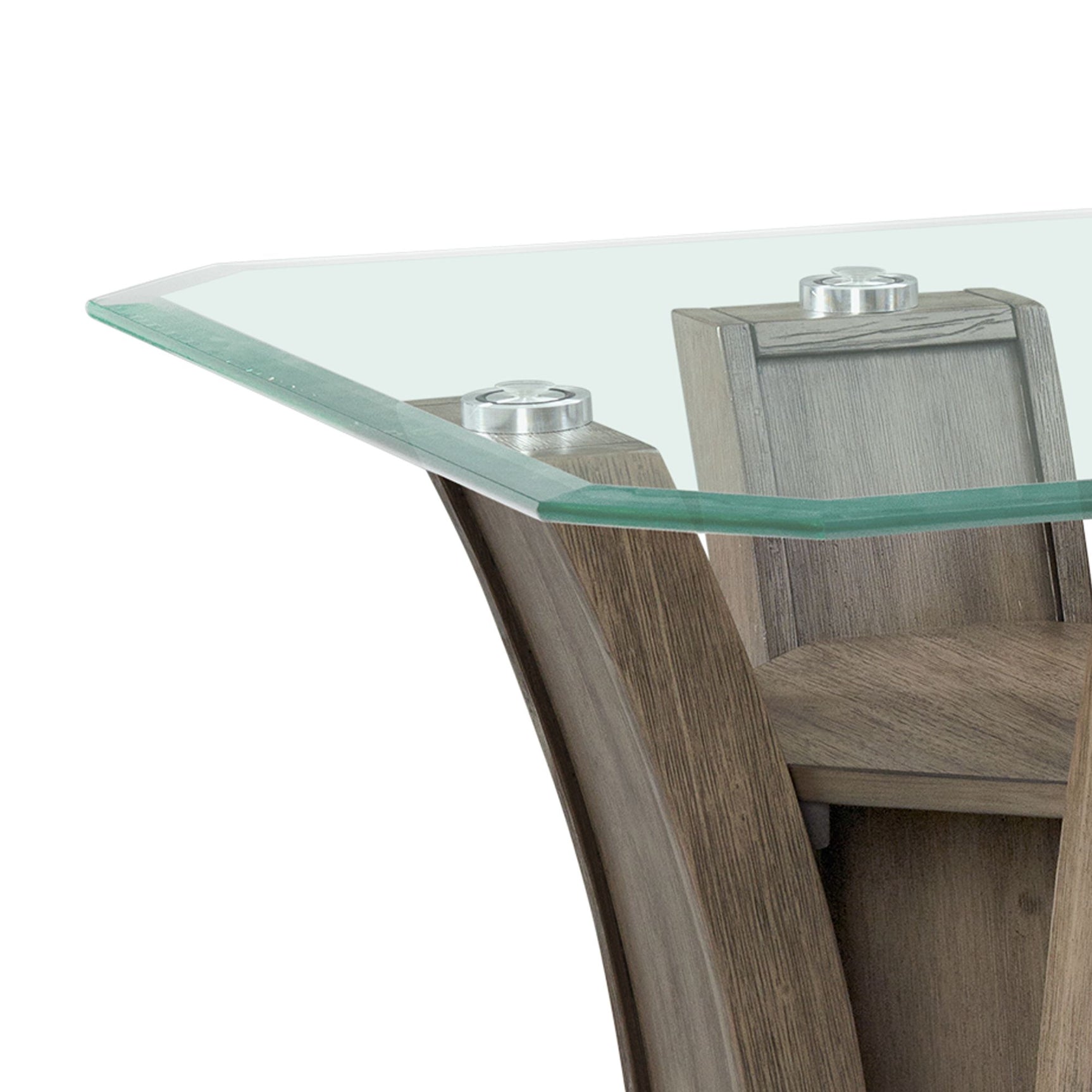 Dapper Square End Table Grey - Tampa Furniture Outlet