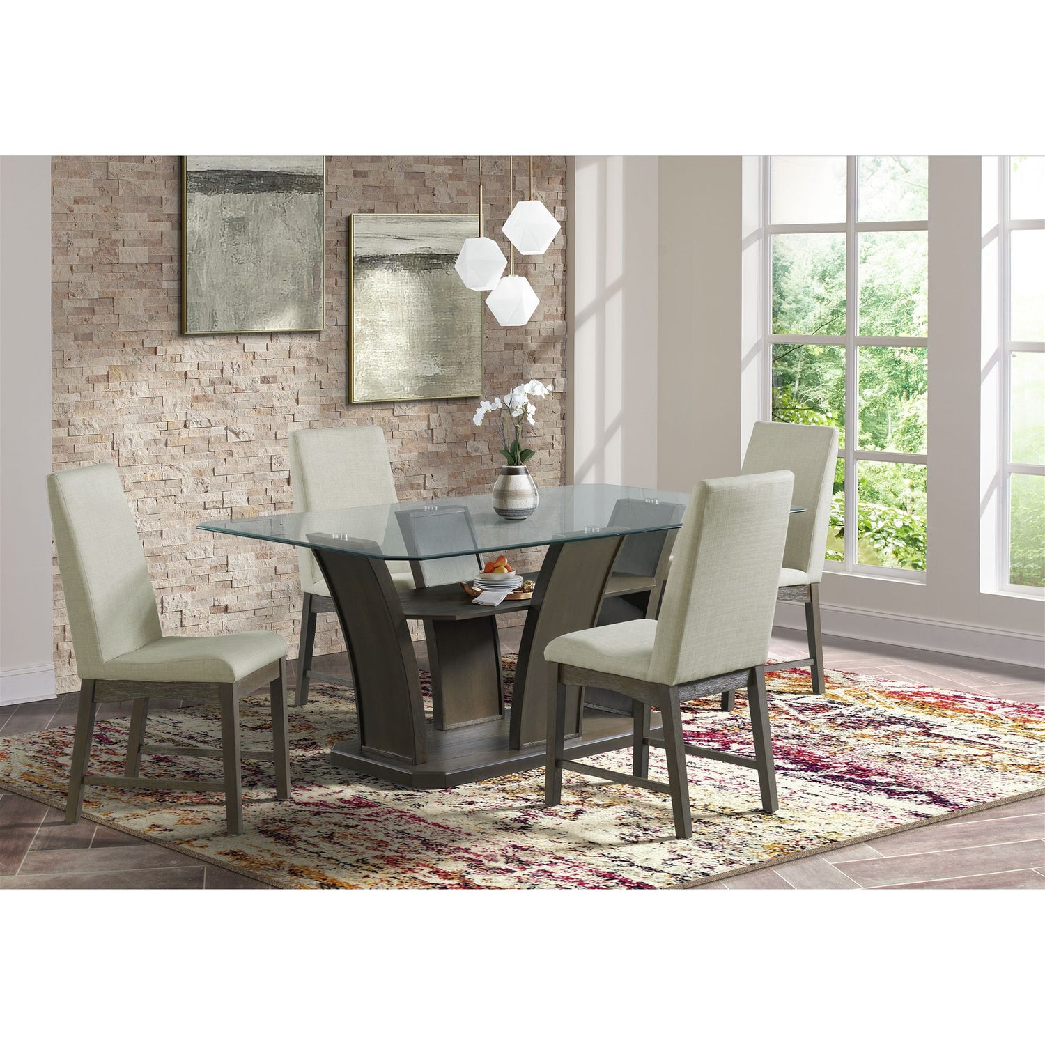 Dapper Rectangular Standard Dining Table – SKU DPR500DTB | Elements