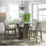 Dapper Grey Round Counter Table – SKU DPR300RCDTTB | Elements