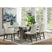 Dapper Grey Rectangular Dining Table – SKU DPR300DTB | Elements