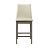 Dapper Counter Side Chair (Grey Finish) (Two Per Carton) - Tampa Furniture Outlet