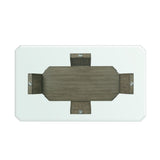 Dapper Grey Rectangular Counter Table - Tampa Furniture Outlet