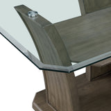 Dapper Grey Rectangular Dining Table - Tampa Furniture Outlet
