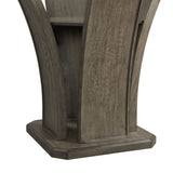 Dapper Grey Round Counter Table - Tampa Furniture Outlet