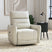 Deco P1 Recliner with Glider and Swivel in Del Mar Cream – SKU U-19070-4614-107P | Elements