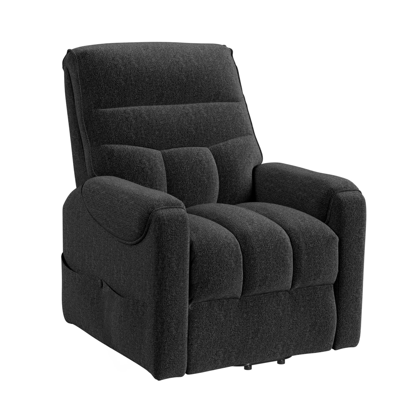 Desoto Power Lift Chair in Sahara Black - Tampa Furniture Outlet