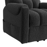 Desoto Power Lift Chair in Sahara Black - Tampa Furniture Outlet