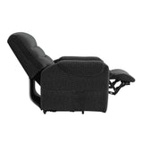 Desoto Power Lift Chair in Sahara Black - Tampa Furniture Outlet