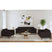 Destiny Chair with Wood Front in Pebble Brown – SKU U-15000-8200-100 | Elements