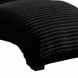 Dominick II Chaise in Masis Black - Tampa Furniture Outlet