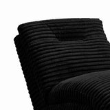 Dominick II Chaise in Masis Black - Tampa Furniture Outlet