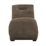Dominick II Chaise in Masis Cocoa