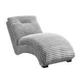 Dominick II Chaise in Masis Silver - Tampa Furniture Outlet
