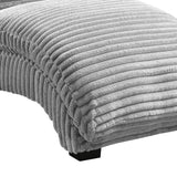 Dominick II Chaise in Masis Silver - Tampa Furniture Outlet