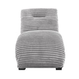 Dominick II Chaise in Masis Silver - Tampa Furniture Outlet