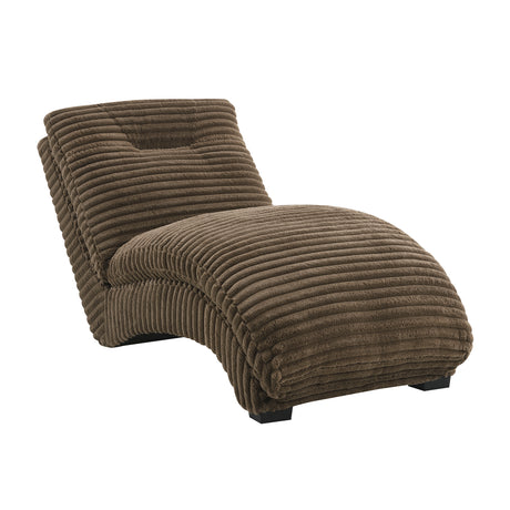 Dominick II Chaise in Masis Cocoa - Tampa Furniture Outlet