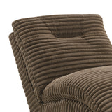 Dominick II Chaise in Masis Cocoa - Tampa Furniture Outlet
