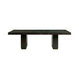 Donovan Rectangular Standard Height Dining Table in Black