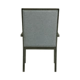 Donovan Upholstery Arm Chair Dark (2 Per Pack)