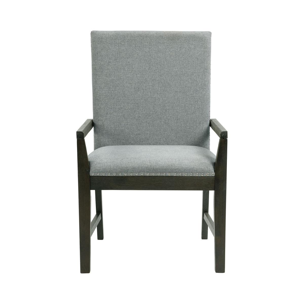 Donovan Upholstery Arm Chair Dark (2 Per Pack)