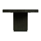 Donovan Rectangular Standard Height Dining Table in Black - Tampa Furniture Outlet