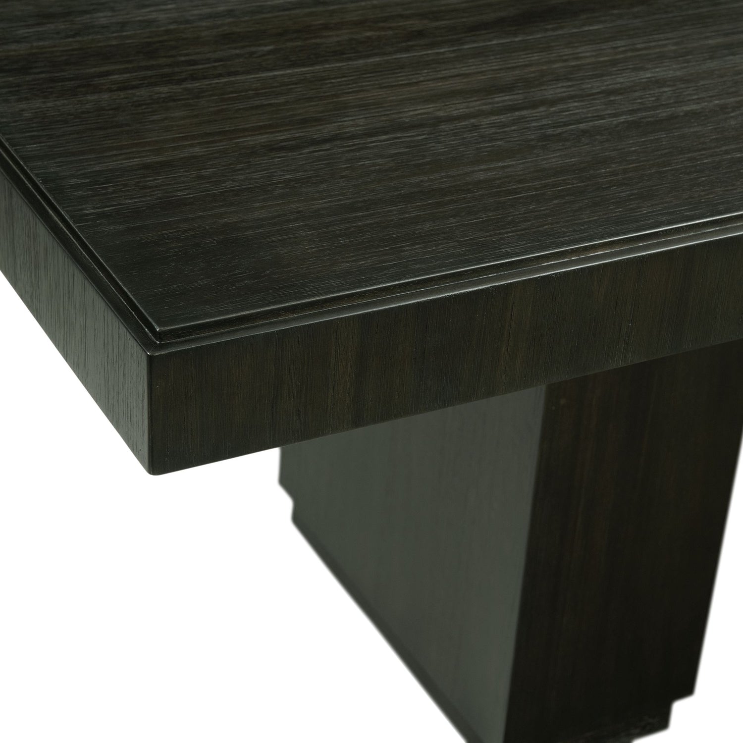 Donovan Rectangular Standard Height Dining Table in Black - Tampa Furniture Outlet
