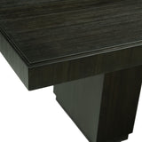 Donovan Rectangular Standard Height Dining Table in Black - Tampa Furniture Outlet