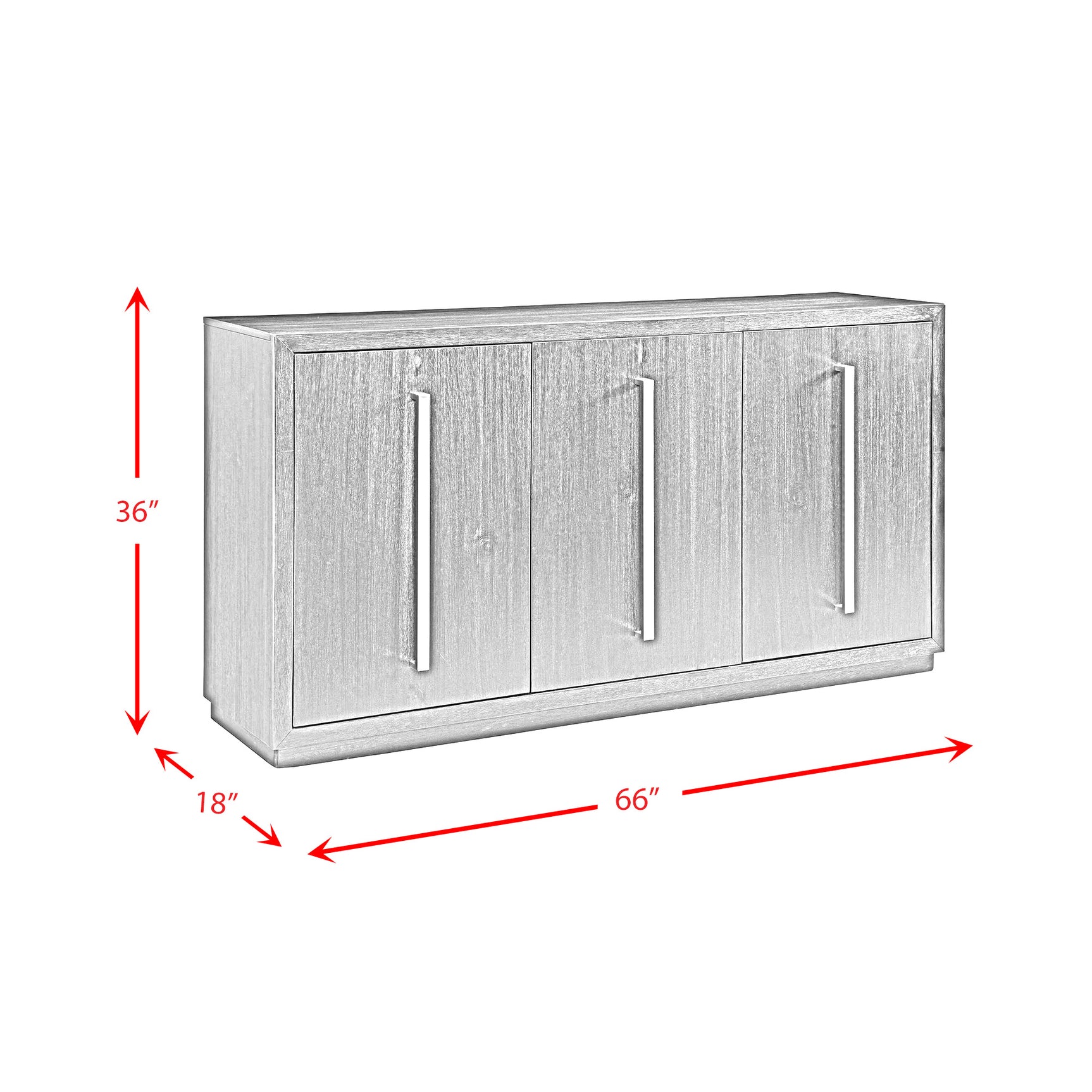 Donovan Server Dark - Tampa Furniture Outlet