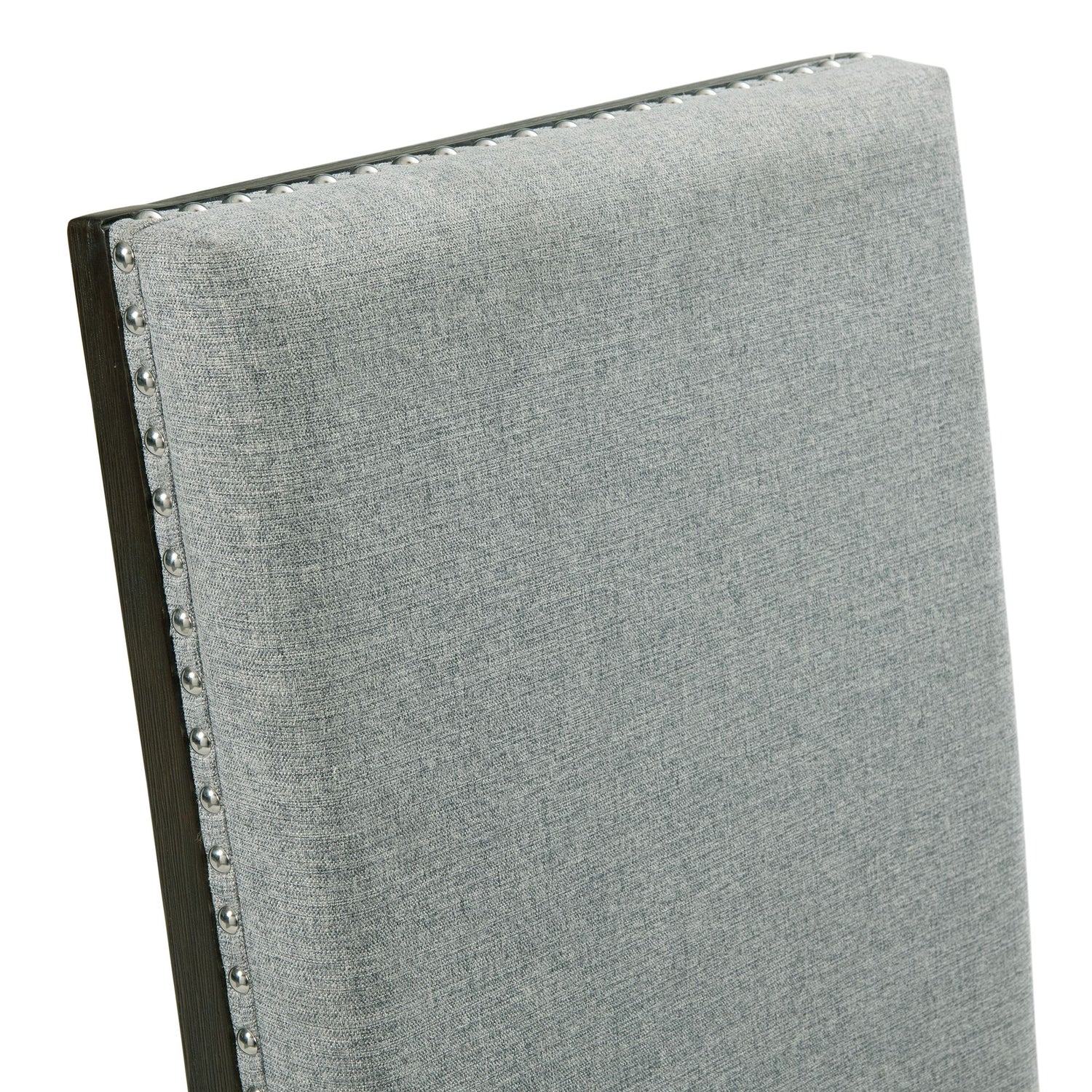 Donovan Upholstery Side Chair Dark (2 Per Pack) - Tampa Furniture Outlet