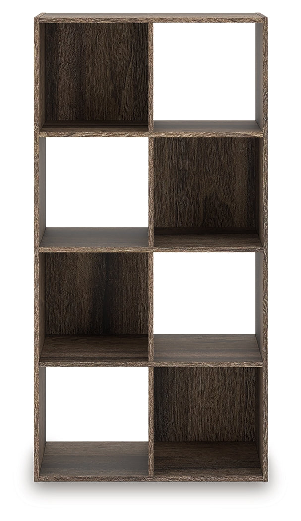 Tampa Furniture Outlet - Ashley Furniture - Shallifer Eight Cube Organizer - Eight Cube Organizer / Brown - EA1104-4X2