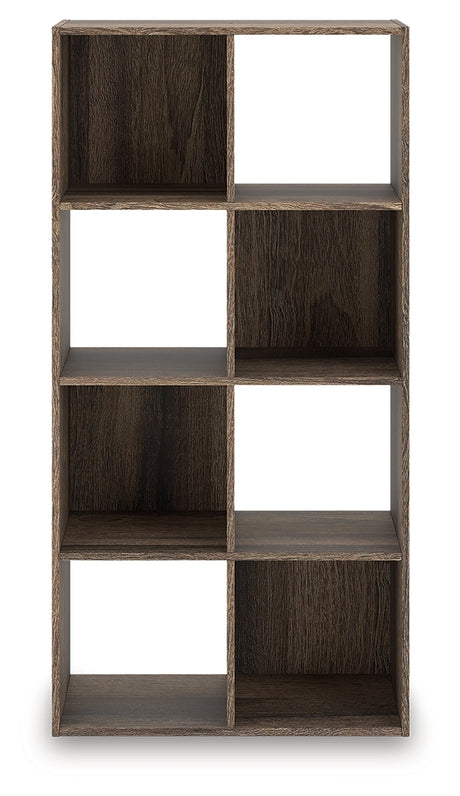 Tampa Furniture Outlet - Ashley Furniture - Shallifer Eight Cube Organizer - Eight Cube Organizer / Brown - EA1104-4X2
