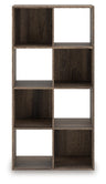 Tampa Furniture Outlet - Ashley Furniture - Shallifer Eight Cube Organizer - Eight Cube Organizer / Brown - EA1104-4X2