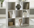 Tampa Furniture Outlet - Ashley Furniture - Paxberry Nine Cube Organizer - Nine Cube Organizer / Whitewash - EA1811-3X3