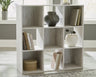 Tampa Furniture Outlet - Ashley Furniture - Paxberry Nine Cube Organizer - Nine Cube Organizer / Whitewash - EA1811-3X3