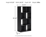 Langdrew Eight Cube Organizer - Tampa Furniture Outlet