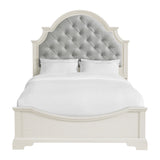 Eastwood Youth Full UPH Bed in Off-White - Tampa Furniture Outlet