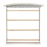 Eastwood Youth King UPH Bed in Off-White - Tampa Furniture Outlet