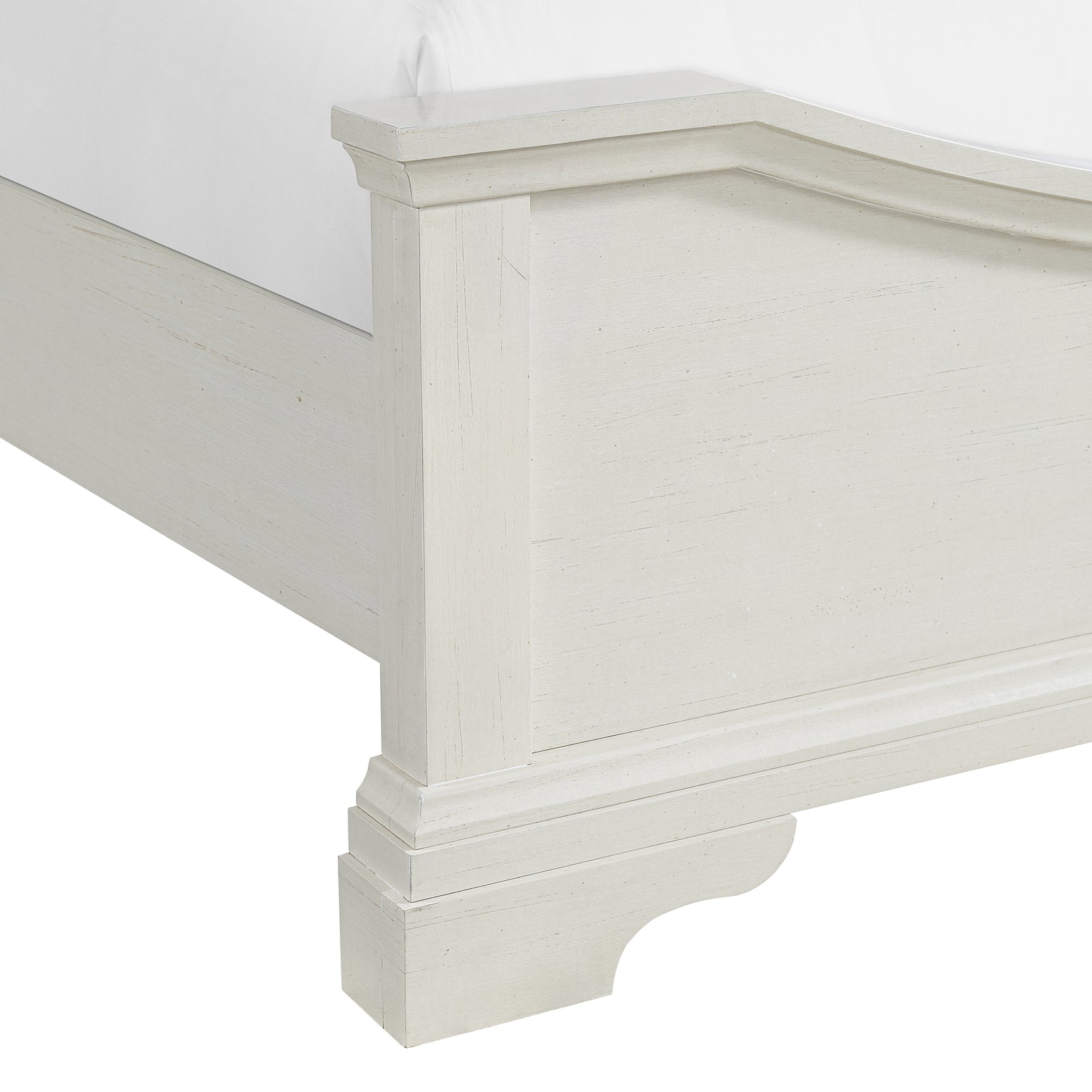 Eastwood Youth Twin UPH Bed in Off-White - Tampa Furniture Outlet