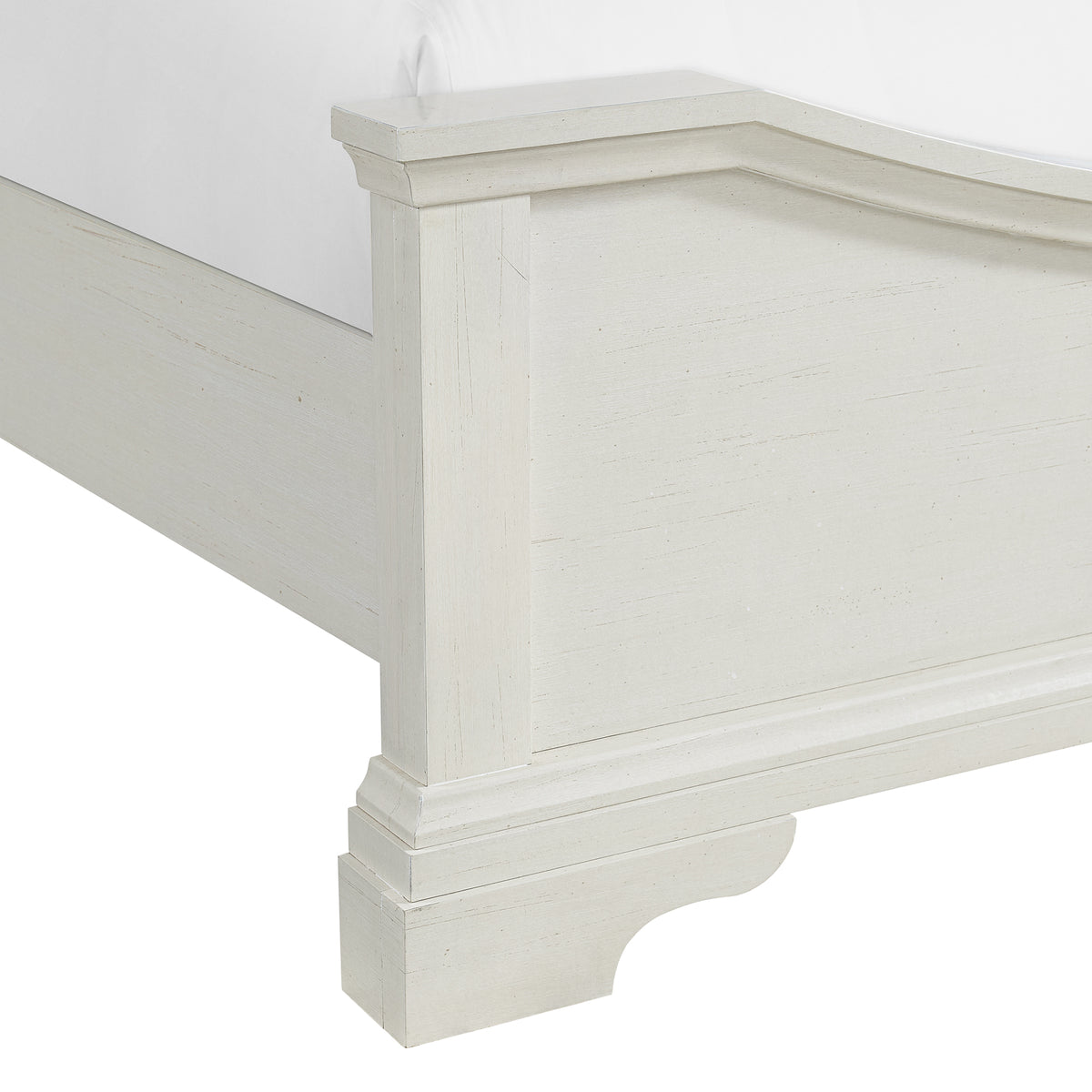 Eastwood Youth King UPH Bed in Off-White