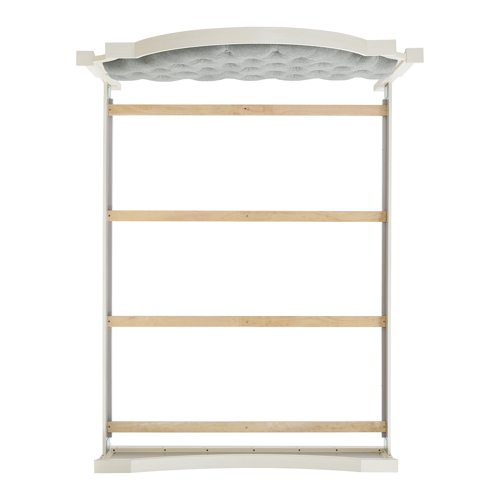 Eastwood Youth Queen UPH Bed in Off-White - Tampa Furniture Outlet