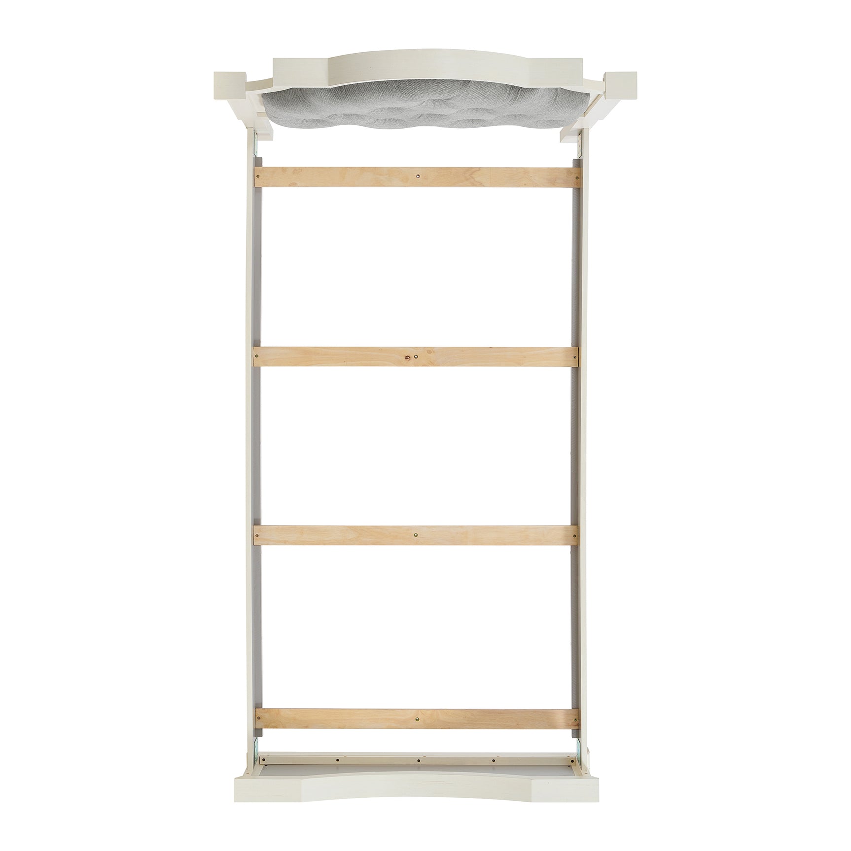 Eastwood Youth Twin UPH Bed in Off-White - Tampa Furniture Outlet