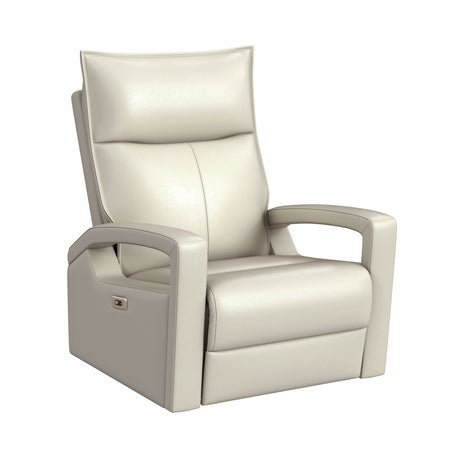Eco P1 Recliner with Glider and Swivel in Del Mar Cream