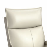 Eco P1 Recliner with Glider and Swivel in Del Mar Cream - Tampa Furniture Outlet