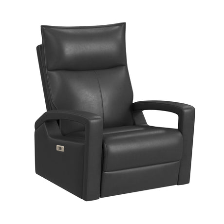 Eco P1 Recliner with Glider and Swivel in Del Mar Grey