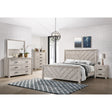 Eleanor King Bed in White – SKU EL700KBZS | Elements