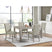 Eleanor Dining Side Chair with Heirloom Fabric in White (2 Per Carton) – SKU D-6460-3-SC | Elements