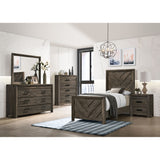 Eleanor 6-Drawer Dresser in Mocha Grey - Tampa Furniture Outlet