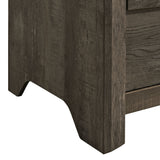 Eleanor 5-Drawer Chest in Mocha Grey