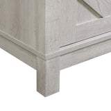 Eleanor 70" TV Stand with Sliding Door in White - Tampa Furniture Outlet