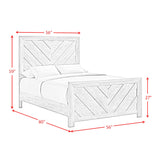 Eleanor Full Bed in Mocha Grey - Tampa Furniture Outlet